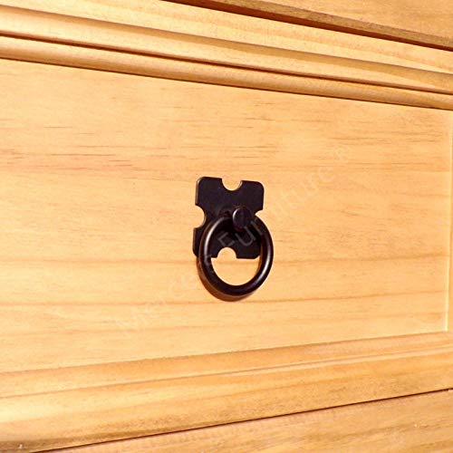 Mercers Furniture Trade Corona Low Sideboard Light Fiesta Wax - Image 7