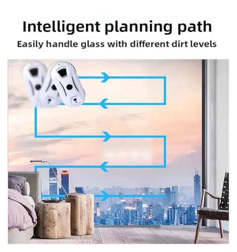 Robot limpiacristales eficiente para ventanas y superficies lisas del hogar 7