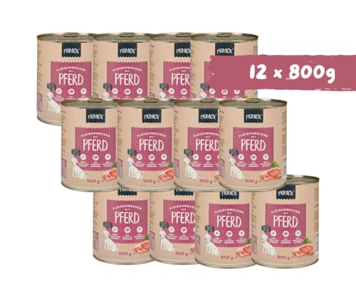 Primox | Pferd 2x6x800g | Sparpaket | Hundefutter