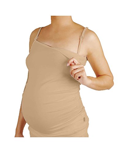 MamiMode - Top da allattamento, per gravidanza, allattamento, taglia: XL