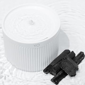 Fonte de Água YO - Bebedouros para Gatos Pets Automático com Filtro de Carvão Ativado - Bivolt