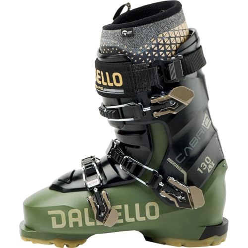 Dalbello Sports, Cabrio LV 130 Ski Boot - 2026, Moss Green/Black, 29.5