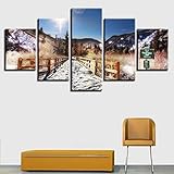 ★DECORACIÓN Y REGALOS: Los colores brillantes, los diseños creativos resaltan tu vida, Una pintura perfecta para decorar la pared para salón, cocina, oficina, hotel, comedor, baño, bar, etc.te llenan de personalidad y también se pueden usar como regalo sorpresa para amigos. ¡Es el mejor regalo para todo tipo de vacaciones!