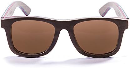 Ocean Sunglasses Wood Venice Beach - Occhiali Da Sole Unisex In Metallo Con Lenti Blu