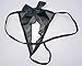 Eternatastic Women Mesh Cupless Babydoll Sleepwear Lingerie Set Thong Black M