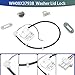 Washer Lid Lock Maintenance Kit for WH08X37938 Replacement with OEM Components Compatible for g-e