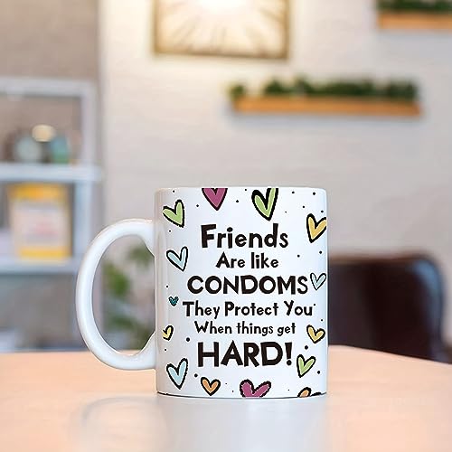 Mewgulf's for Women: Funny Joke Mug, 330ml / 11oz, Christmas & Thanksgiving, White - Image 2