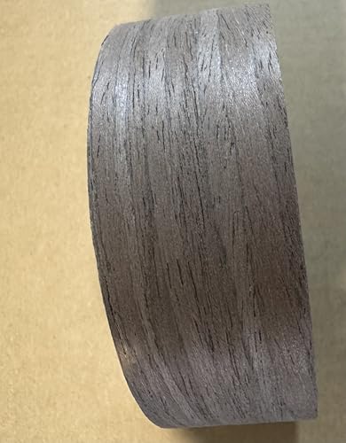 GSCIT Club Walnut Edge Banding, 1 1/2 inch x 10ft roll of Veneer Edge Banding -Pre-glued Flexible, Real Wood Tape Banding for Cabinet Repair Furniture Restoration, (ZYKJ-1 1/2-10-Walnut)