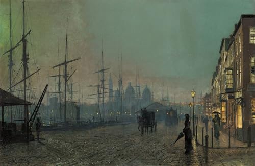 Humber Dockside Grimshaw graffiti art mural grand poster pour habiller un mur vide