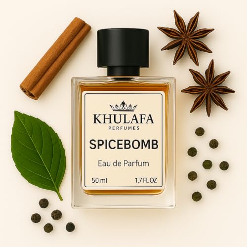 Image of Spicebomb Inspired Perfume for Men | Intense & Spicy Eau de Parfum with Vanilla, Black Pepper & Tobacco | Bold & Long-Lasting Fragrance | Perfect for Winter & Night Wear | Gift for Him | 50ML