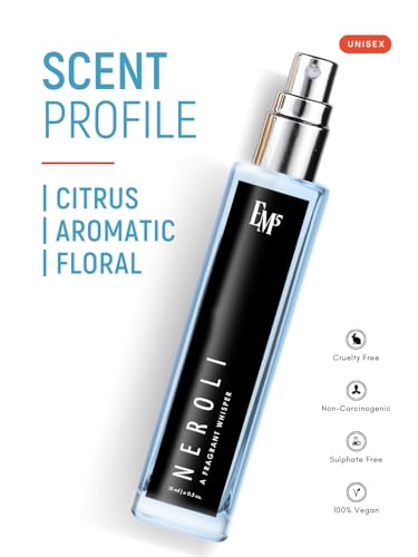 Image of EM5 Neroli Unisex Perfume for Men & Women | Citrus White Floral Aromatic Fragrance | Eau De Parfum Spray | Luxury Gift for Him & Her | 15 ml