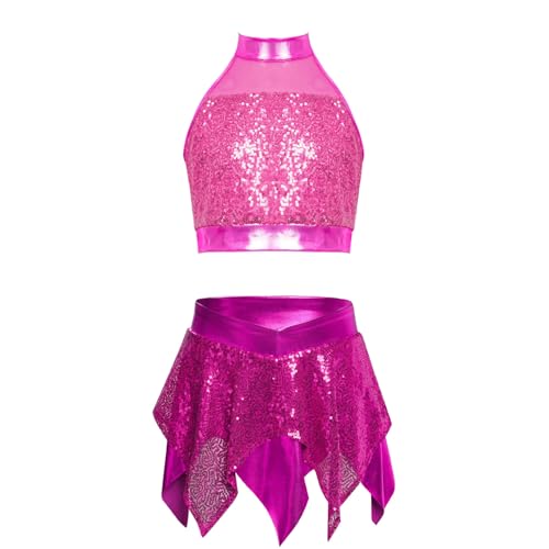 Tenue paillette costume enfant idéal pour le gala de fin d'année et cours de jazz moderne