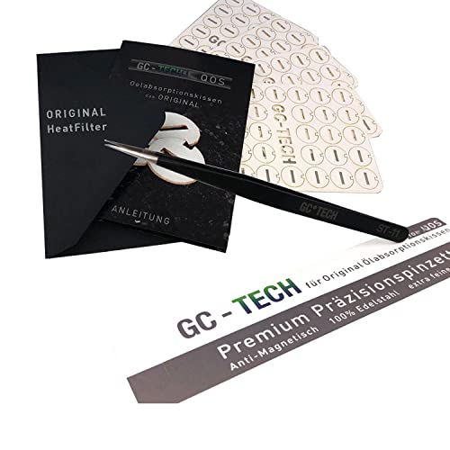 GC-TECH original Heatfilter Starterset Zubehör kompatibel mit IQOS HEETS Holder 3 2.4 Plus + Duo, 128 Heatfilter + Pinzette GC-TECH original Heatfilter Starterset Zubehör kompatibel mit IQOS HEETS Holder 3 2.4 Plus + Duo, 128 Heatfilter + Pinzette