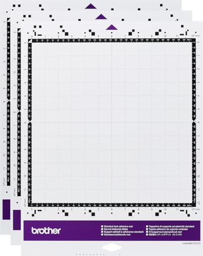 Brother ScanNCut SDX Normal klebende Matte 30,5 x 30,5cm 3er Pack NUR SDX machine