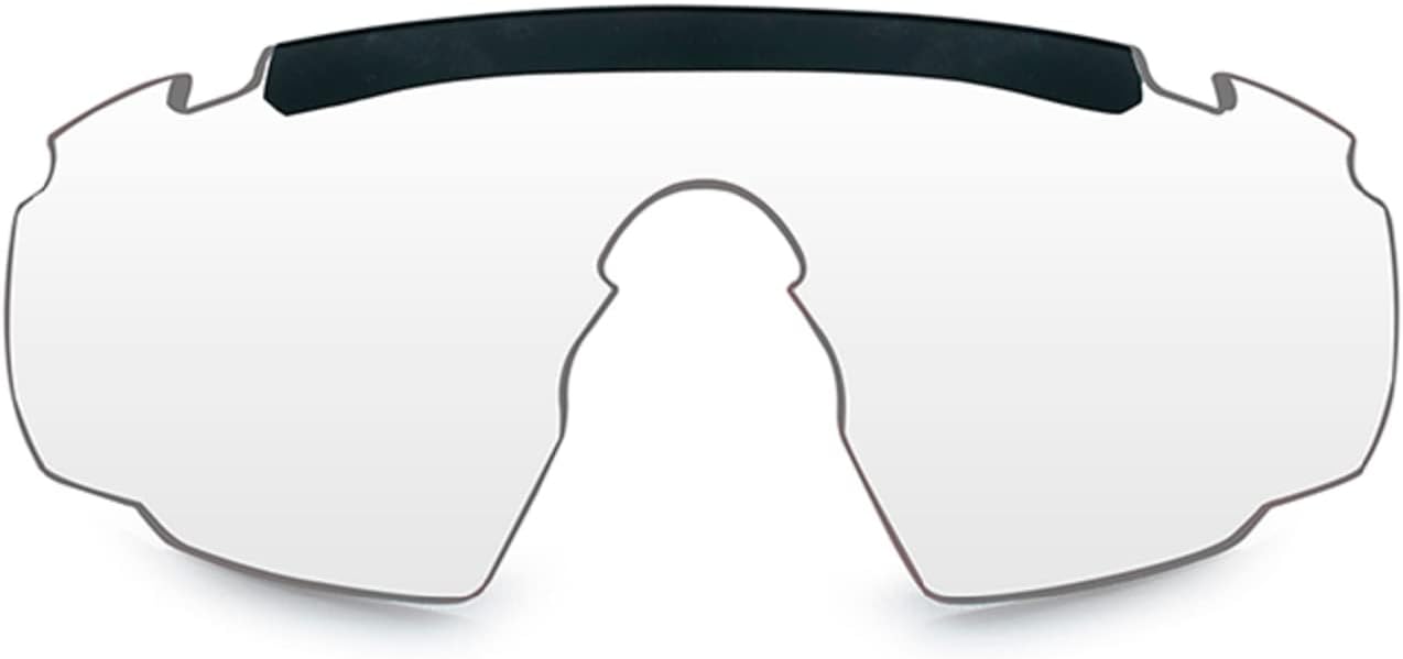Wiley X Men's Protection 317 Saber Advanced Shooting Glasses-2 Lens-Smoke