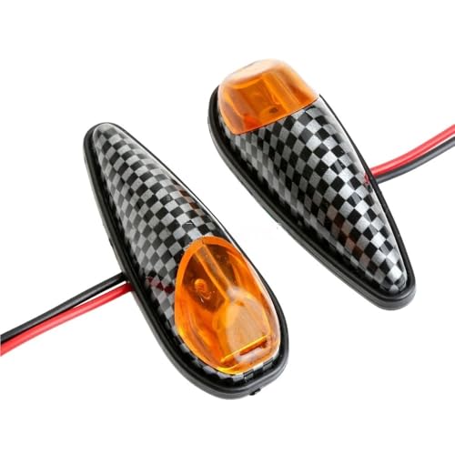 Clignotants latéraux de moto et VTT momt 12V lot de 2 pièces