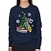 Cloud City 7 Voltron Lion Force Around The Christmas Tree Women's Sweatshirt