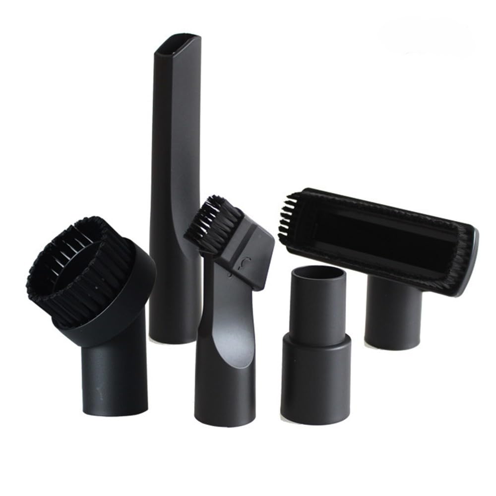 5PCS Replacement Dust Brush Suction Head Kit For Karcher MV2 A2004 A2024 WD2 WD3 WD3P DS 5500 Vacuum Cleaner,1*Brush,1*Round Brush,1 *2-in-1 Suction Head,1 *Flat Suction Head,1* Conversion Interface