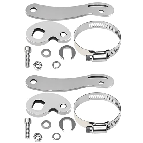 EVRBUL 2 Sets Universelles Drehmomentarm - Umwandlungsset, kompatibel mit E-Bike - Installationen von Vorder- oder Hinterradnabenmotoren, Werkzeug zur Wartung von Elektrofahrrädern