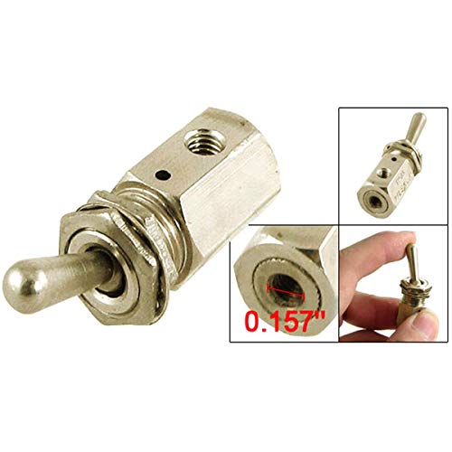 Tv-3S Solenoid Air Valve Knob Toggle Value Switch Pneumatic Mechanical 3 Way Electric Knob Control #TOP3