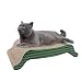 PAWISE Cat Scratcher Cardboard Reversible Kitty Scratching Pad Relaxing Lounge Pad (Arched, 17 x 8.5 inches)