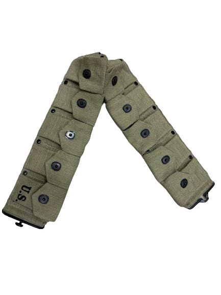 カーキ M1ガーランド クリップベルト