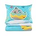 Kinder Baby Bettwäsche Set für Mädchen und Jungen | 100x135 cm + 40x60 cm | 100% Baumwolle Renforcé | Reißverschluss | Boote – Schiffe | blau 135 x günstig Kaufen-Kinder Baby Bettwäsche Set für Mädchen und Jungen | 100x135 cm + 40x60 cm | 100% Baumwolle Renforcé | Reißverschluss | Boote – Schiffe | blau
