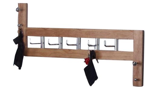 Heinz Hofmann 1012.N Wandgarderobe / Massivholz / Naturfarben / B. 60 x T. 8 x H. 36 cm Cover