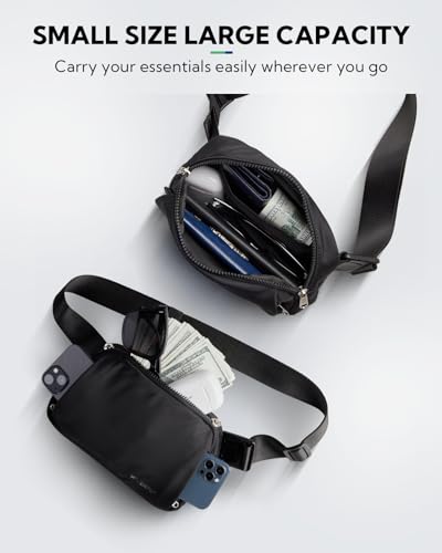 image for WATERFLY Crossbody Belt Fanny Pack: Sports Walking Waist Bag Runner Be