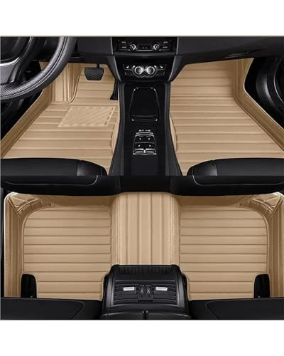 �t���A�}�b�g �� Q4 E-tron 2021-2025 Q5�p E-tron/�X�|�[�c�o�b�N 2021 2022 2023 LHD �X�g���C�v Pu �����f�� 5D �Ԃ̃t���A�}�b�g�A�N�Z�T���[�J�[�y�b�g(Beige,For Q5 Sportback 2