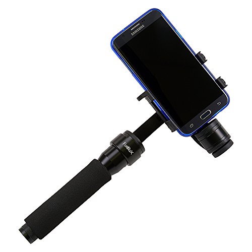 Fotodiox Freeflight Moto MkII - 3軸手持ちジンバルスタビライザー GoPro Hero、スマートフォン、iPhone用 - 手持ち式ビデオスタビライザーシステム ステルスカメラサポートマウント