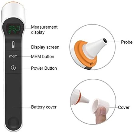 Kinetik Wellbeing Ear and Non-Contact Thermometer  Used by the NHS  Which? Best Buy 2021  In Association with St John Ambulance