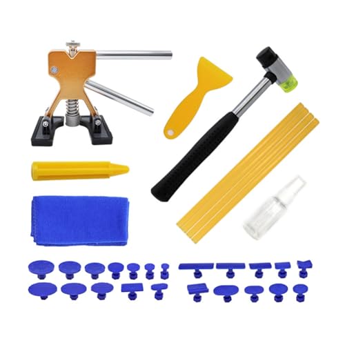 Kit d'outils de débosselage de voiture pour réparer les impacts de portière sur la carrosserie