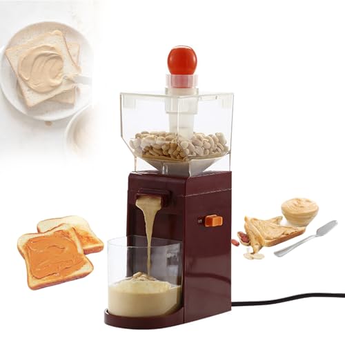 Electric Peanut Butter Maker with Non-Slip Base 500ml