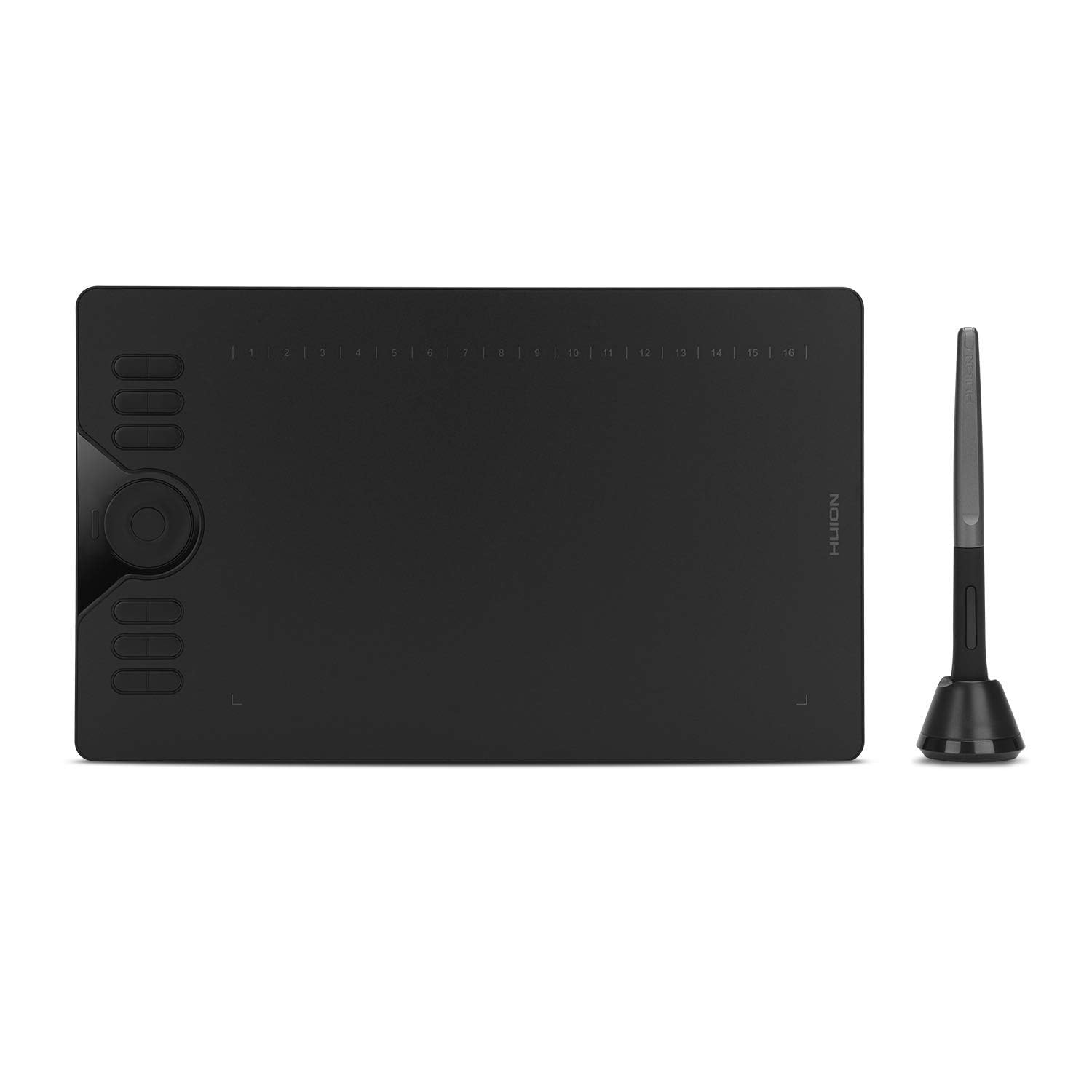 HUION Tableta gráfica HS610 lápiz digital sin batería con función de inclinación, macOS Android Windows