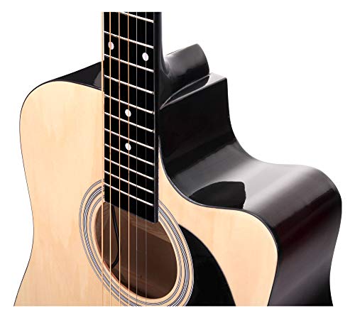 Classic Cantabile WS-10NAT-CE Guitare Folk Nature Avec Micro - Les Beatles, Paul McCartney, John Lennon, RIngo Starr, George Harrison Classic Cantabile WS-10NAT-CE Guitare Folk Nature Avec Micro – Image 4