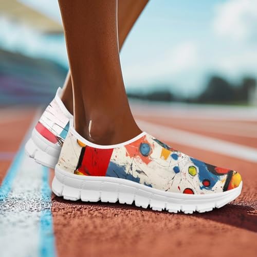 Image of Jeiento Cute Dog Women's Casual Slip On Shoes Loafers Sneakers for Women