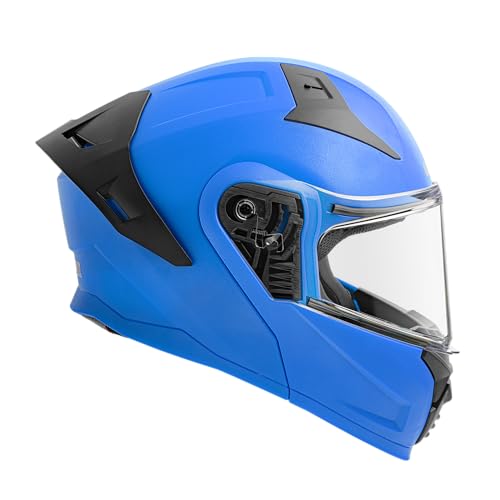 Image of GLIDERS Vortex with Spoiler Flip-Up Full Face Helmet with Clear Visor