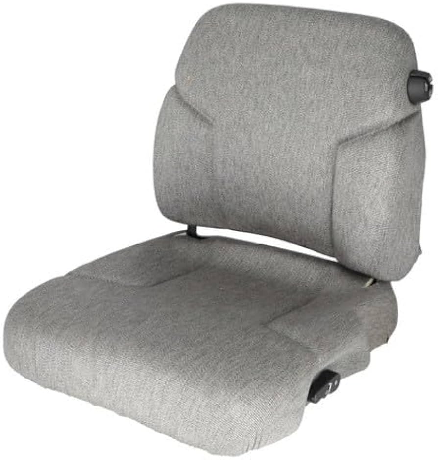 DIESEL 椅子 Amazon.com: Seat and Backrest w/Lumbar Fabric Gray fits Case