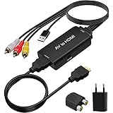 hdmi cinch adapter forum 【Unterstützte Formate】Unterstützt 1080p oder 720p Ausgang. Unterstützt PAL, NTSC3.58, NTSC4.43, SECAM, PAL/M, PAL/N Standard TV Formate. Hervorragendes Produkt für die Umwandlung analoger Signale in Full HD TV
