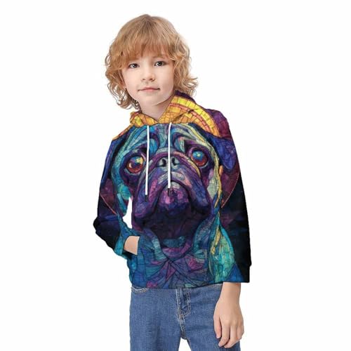Pull carlin vitrail 3D idéal pour le collège et les sorties entre copains