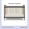 Storkcraft Pasadena 3-in-1 Convertible Crib – GREENGUARD Gold Certified, 100% Solid Wood, Fits Standard Crib Mattress, Converts to Toddler Bed and Daybed, 4 Mattress Heights (Black and Driftwood) #3
