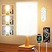 Produktbild OYADISIIOP Tageslichtlampe 10000 Lux Lichttherapielampe mit 3 Farbtemperaturen, Dimmer, Fernbedienung, USB C und A - ports, UV-freies Tageslicht für Haus/Büro Verwendung als Lift Stimmung, Flader