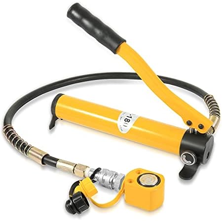 Bonvoisin 20T Hydraulic Ram Cylinder Jack Low Profile Porta Power Ram Single -acting Mini Jack Ram 0.55" Stroke For Machinery Shipbuilding