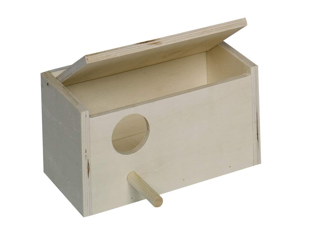 Nobby Budgie Nesting Box Left-Handed 21 x 13 x 12.5 cm