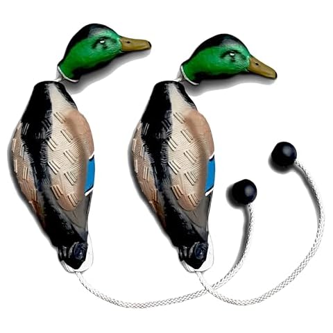 AUSCAMOTEK Dead Duck Dummy Bumper for Waterfowl Hunting Retriever Dog Training Soft Durable Floating Cover