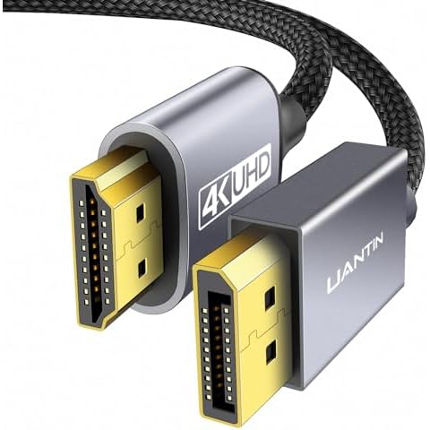 UANTIN 4K DisplayPort to HDMI Cable Cover