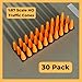 Hot Hobby RoadScapes HO Scale (1:87) Traffic Cones (30 Pack) – Orange/Black Layout Detail
