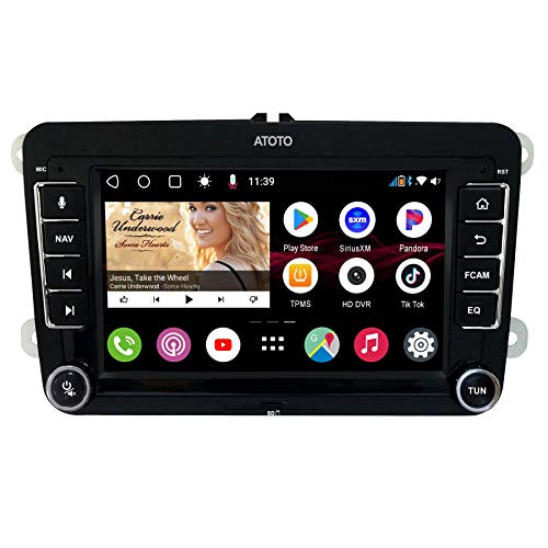 [Voor Volkswagen/VW] ATOTO S8 Pro S8VWA75P, Android video/navigatie geïntegreerd in het dashboard, Dual Bluetooth met aptX HD, Telefoonverbinding, QLED, Parking VSV, Ondersteuning 512GB SD en meer