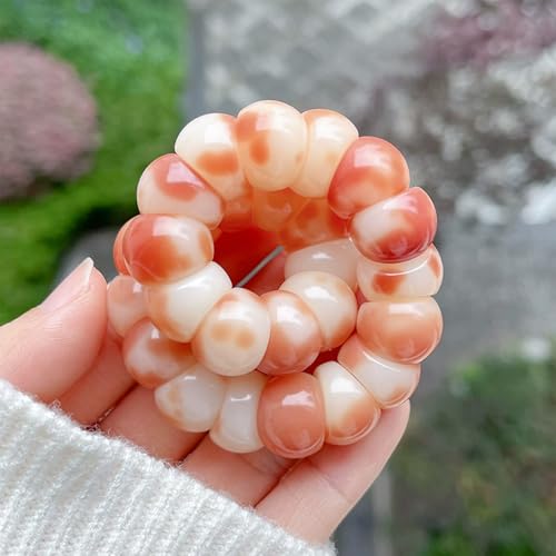 Image of Fidget Bracelet for Women Natural Bodhi Seeds Beaded Anxiety Stress Bracelets Zen Fidget Stretch Bracelets Alleviate Protection Healing Bodhi Jewelry Gifts for Women Men